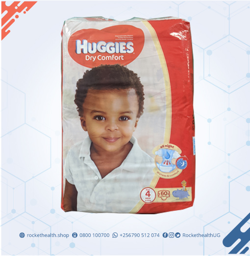 54 Couches Large Huggies T4 (8 - 14kg)