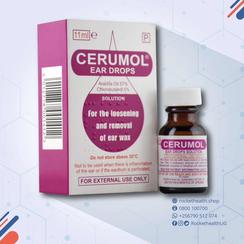 Cerumol Ear Drops - Arachis Oil | Rocket Health