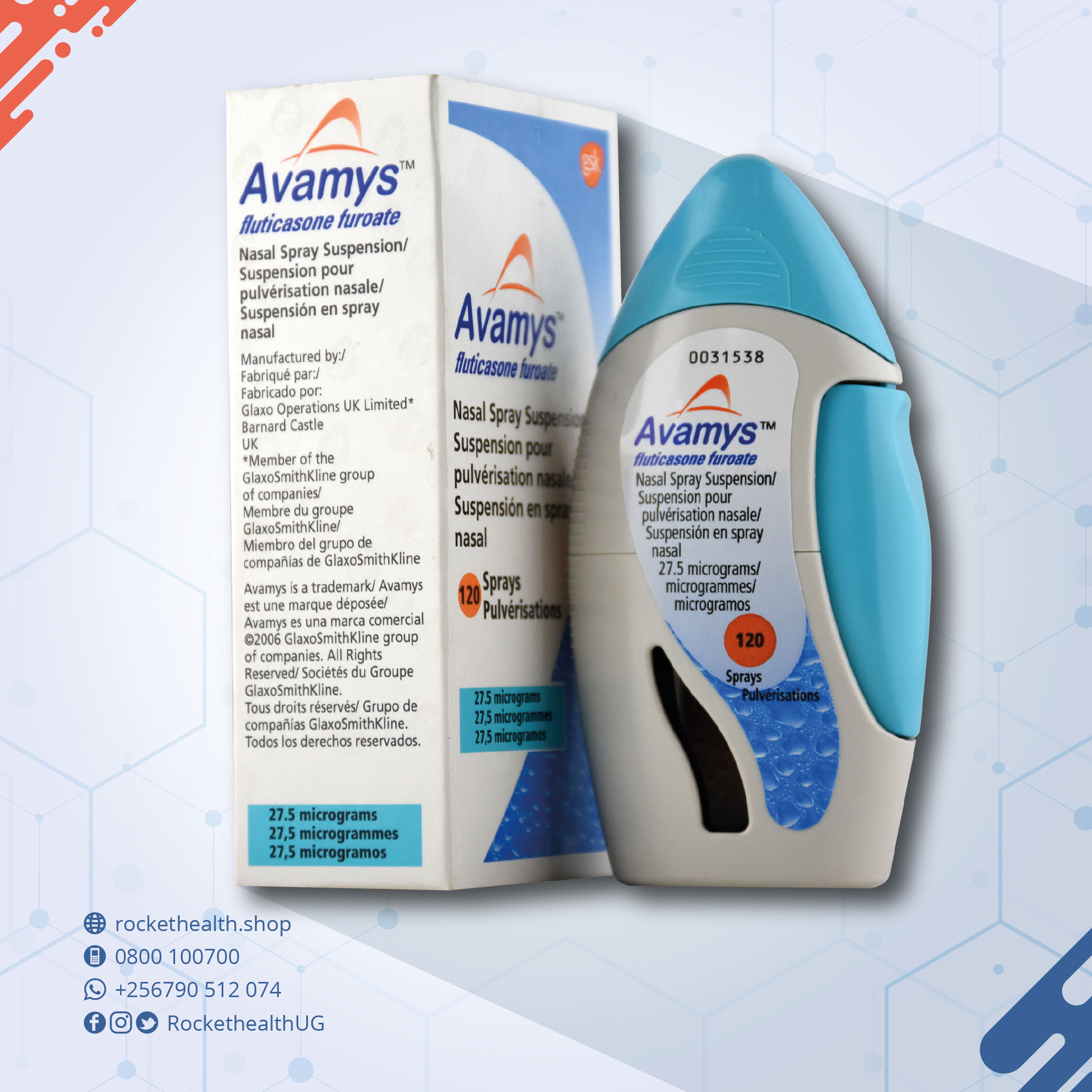 avamys nasal spray for sinus infection