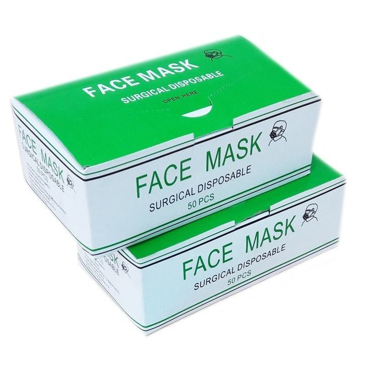 Download Disposable Surgical Face Mask Box 50 pcs | Rocket Health