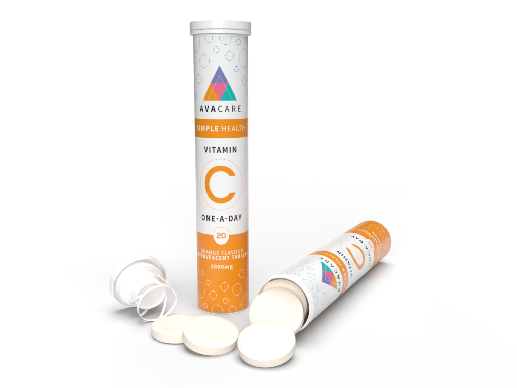 Vitamin C 1000mg Avacare Vitamin C Effervescent Tablets 10 S Rocket Health