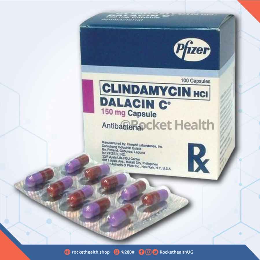 Afstotend baas Over het algemeen Clindamycin 150mg Dalacin C capsules 10's | Rocket Health