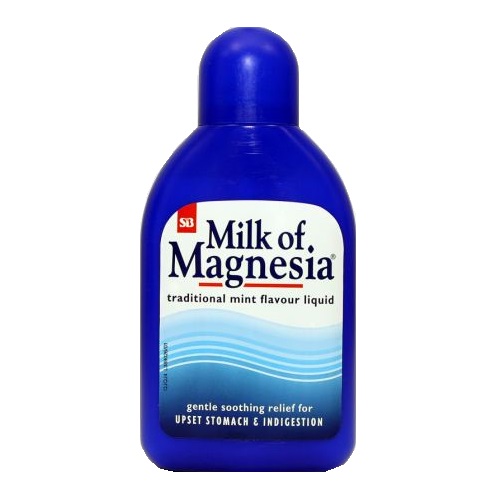 Milk of Magnesia 200ml Milk of Magnesia liquid suspension Rocket Health