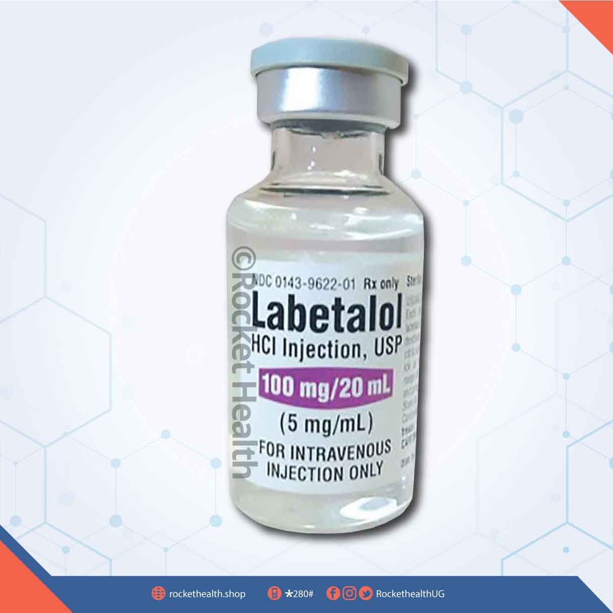 Labetalol Inj. 100mg/20ml MDV – SBH Medical